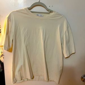 Womans Zara open-back t-shirt